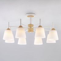 потолочная люстра eurosvet fresco 70085/8 белый в Нижнекамске