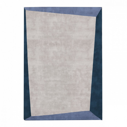ковер dipped frame blue 150x220 серо-синий в Нижнекамске