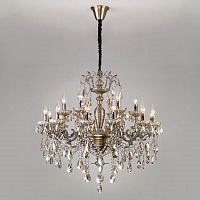 подвесная люстра bogates beatrix 285/18 strotskis бронза в Нижнекамске