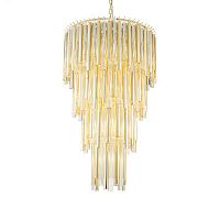 люстра gigi 13 gold от delight collection прозрачная/золото в Нижнекамске