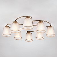 потолочная люстра eurosvet phortos 60075/8 античная бронза в Нижнекамске