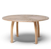 модена круглый стол из тика, 150 см. в Нижнекамске