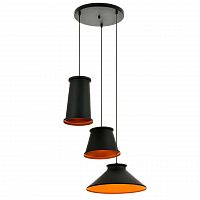 дизайнерская подвесная люстра spot light erynie 1460304 черная в Нижнекамске
