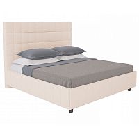 кровать двуспальная 160х200 светло-бежевая shining modern в Нижнекамске