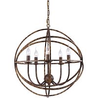 подвесная люстра arte lamp kopernik a1703sp-5br в Нижнекамске