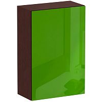 шкаф cubo с полкой венге, зеленый коричневый, зеленый в Нижнекамске