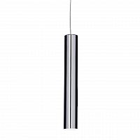 подвесной светодиодный светильник ideal lux ultrathin sp1 small round cromo в Нижнекамске