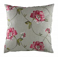 подушка с цветочным орнаментом pink flowers в Нижнекамске