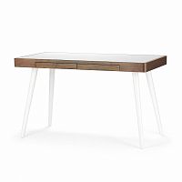 письменный стол home/work коричневый в Нижнекамске