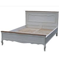 кровать деревянная двуспальная 180х200 белая mobilier de maison в Нижнекамске