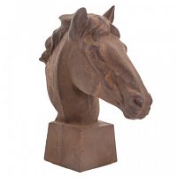 статуэтка horse head на подставке коричневый в Нижнекамске