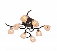 потолочная люстра idlamp raymond 213/8pf-blackchrome в Нижнекамске