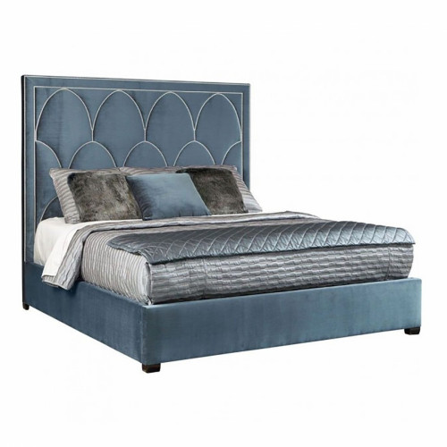 кровать petals queen голубой 90х200 р в Нижнекамске