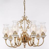 подвесная люстра lucia tucci vetralla 179.7 antique gold в Нижнекамске