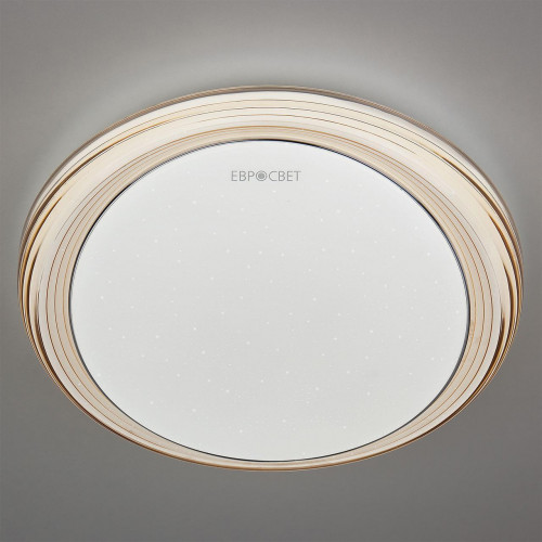 потолочный светодиодный светильник eurosvet universal 40007/1 led кофе в Нижнекамске