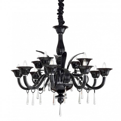 подвесная люстра ideal lux renoir sp12 nero в Нижнекамске