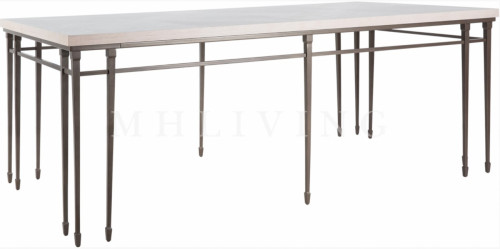 стол обеденный gotic dining серый в Нижнекамске
