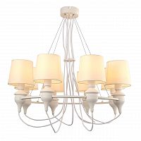 подвесная люстра arte lamp sergio a3326lm-8wh в Нижнекамске