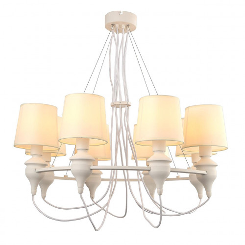 подвесная люстра arte lamp sergio a3326lm-8wh в Нижнекамске