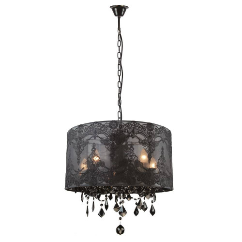 подвесная люстра arte lamp jennifer a1800lm-5bk в Нижнекамске