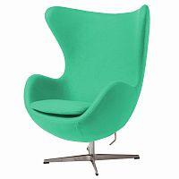 кресло egg chair зеленое в Нижнекамске