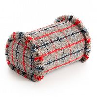 подушка большая-рол tartan blue от gan в Нижнекамске