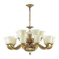 подвесная люстра odeon light merano 3997/15 белая в Нижнекамске
