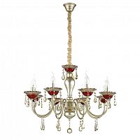 подвесная люстра odeon light dezira 3394/8 в Нижнекамске
