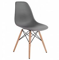 стул деревянный pc-015 серый (eames style) в Нижнекамске