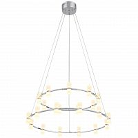 подвесная светодиодная люстра st luce cilindro sl799.103.21 белая в Нижнекамске