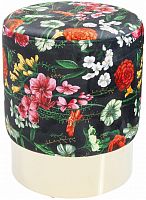 kare design пуф flores, коллекция "флорес" 35*42*35, полиэстер, дсп, сталь, мультиколор в Нижнекамске