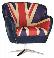 кресло aizek uk flag красное-синее в Нижнекамске