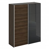 шкаф-купе slide 1700 с 6 полками коричневый в Нижнекамске