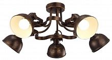 потолочная люстра arte lamp martin a5216pl-5br в Нижнекамске