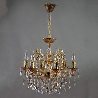 подвесная люстра ambiente leon 2128/6 wp tear drop в Нижнекамске