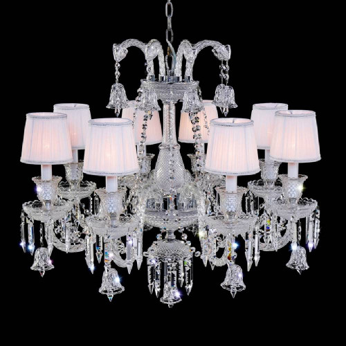 подвесная люстра crystal lux princess sp8 прозрачная в Нижнекамске