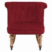 кресло amelie french country chair красное в Нижнекамске