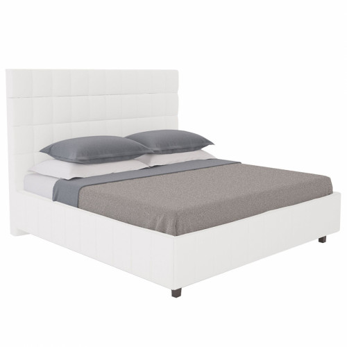 кровать двуспальная 160х200 белая shining modern в Нижнекамске