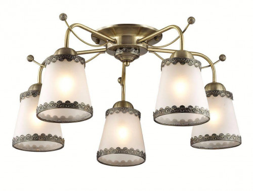 потолочная люстра lumion abbi 3266/5c белая в Нижнекамске