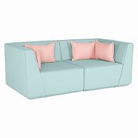 диван cubit sofa прямой голубой в Нижнекамске