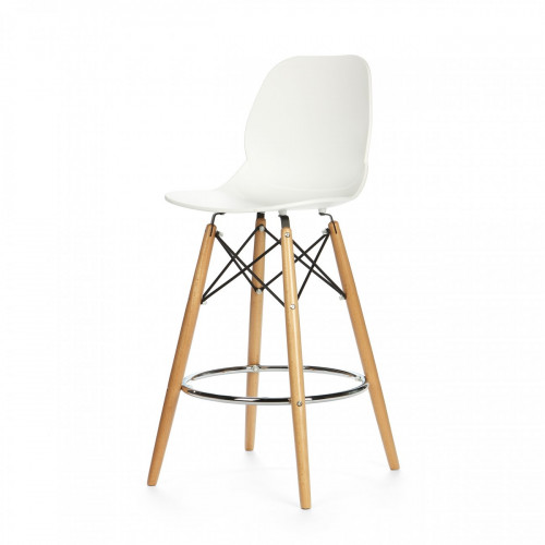 барный стул eiffel (eames style) белый в Нижнекамске