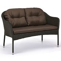 плетеный диван коричневый brown в Нижнекамске