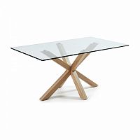 стол arya 160x90 прозрачное стекло c437c07 от la forma (ex julia grup) в Нижнекамске