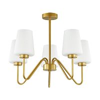 подвесная люстра lumion olivia 3791/5c белая в Нижнекамске