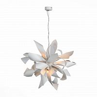 дизайнерская подвесная люстра st luce spiraglio sl453.503.06 белая в Нижнекамске