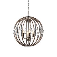 подвесной светильник kw0782p-4 silver от delight collection в Нижнекамске