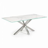 стол arya 160x90 хром c785k05 от la forma (ex julia grup) в Нижнекамске