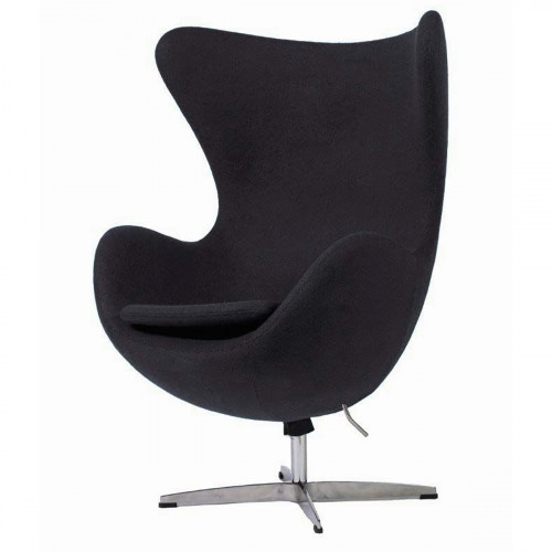 кресло egg chair пепельно-серое в Нижнекамске