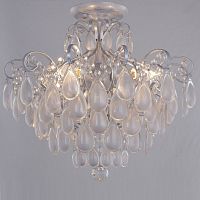 потолочная люстра crystal lux sevilia pl4 silver в Нижнекамске