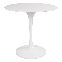 стол eero saarinen style tulip table top mdf d80 глянцевый белый в Нижнекамске